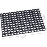 Deurmat -Rubber-ringmat-schoonloopmat 22mm 40x60cm