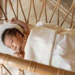 Yumi - Wiegdeken - Galaxy - Katoen Fleece - 75x100cm