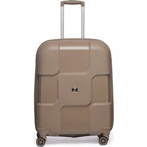 TROLLEYZ Venice No.10 - Koffer 69x44x25 cm - Koffer met geïntegreerd TSA-slot - Uiterst robuuste en lichtgewicht koffer van harde schaal met dubbele stille 360° wielen - Pearl Sand