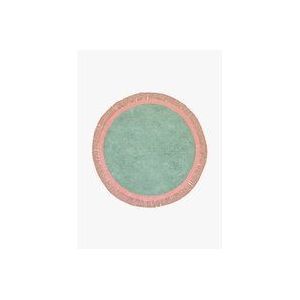 Tapis Petit Bubblegum groen roze tapijt ⌀130 cm
