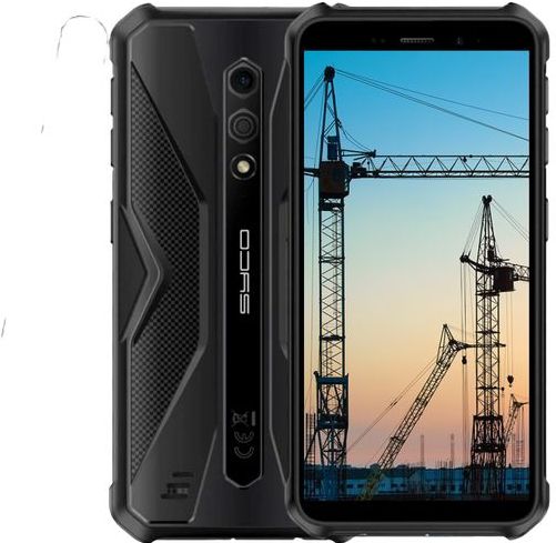 Syco - RS-404 - Rugged Smartphone - Zwart - 64GB Opslag - 4860 mAh Batterij