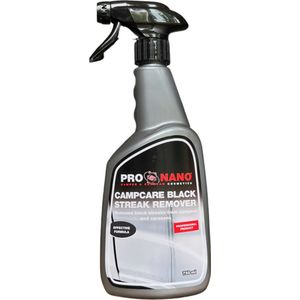 ProNano | CampCare Camper- & Caravan reinigers | Black Streak Remover 750ml | Nano Technologie | Verwijdert moeiteloos zwarte strepen veroorzaakt door kitten, rubbers, aircowater en andere biologische insluitingen van uw camper of caravan