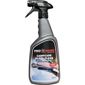 ProNano | CampCare Camper- & Caravan reinigers | Glass Clean 750ml | Nano Technologie | is een product speciaal ontwikkeld voor het reinigen van glas en spiegels in en rond uw camper of caravan |