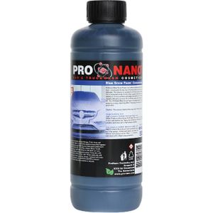 ProNano | Pro Nano Blue Snow Foam 1L | Auto Shampoo | Concentraat | CONTACTLOOS WASSEN! NANO TECHNOLOGIE | voor contactloze, krasvrije reiniging van personenauto's|