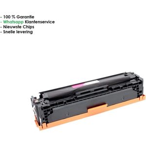 AtotZinkt  Compatible XL Laser toner cartridge voor HP (125A) Magenta CB-543A | Geschikt voor HP Color Laserjet CM1312NFI MFP, CN1312 MFP, CP1210, CP1215, CP1215N, CP1217, CP1510, CP1515(N), CP1518(N)(I)