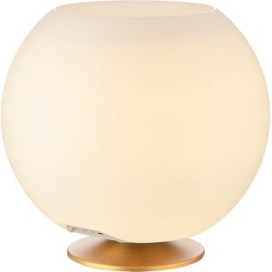 Kooduu - Sphere - Bluetooth Speaker - Dimbare LED Lamp - Brass