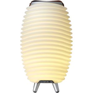 SCHWAIGER -OTL200 012- RGB LED tafellamp | oplaadbaar | met batterij | dimbaar | warm wit en RGB lichtkleuren | met touch panel | binnen & buiten | IP44 | voor tuin, etc. | wit