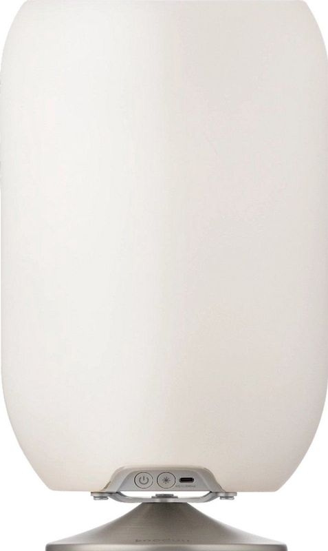 Kooduu - Atmos - Bluetooth Speaker - Dimbare LED Lamp - Wijnkoeler - Zilver