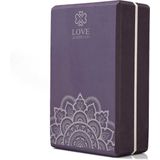 Yogablok | Eva Foam | Mandala - Peaceful Purple