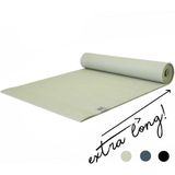 Extra Lange Yogamat | Sticky |  6mm dik | Sage Groen