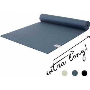 Extra Lange Yogamat | Sticky |  6mm dik | Donkerblauw