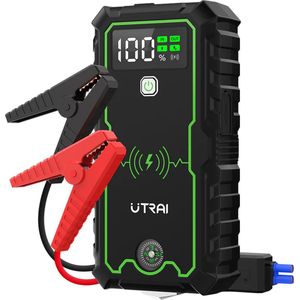 Utrai - Jstar One Pro - Jumpstarter - Zwart/Groen - 22.000 mAh - 2500A - 8-in-1 Starthulp