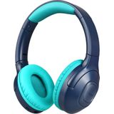 ONBREEKBAAR - Draadloze Koptelefoon Voor Kinderen - 45 uur muziek – Over Ear – Bluetooth 5.0 - Blauw