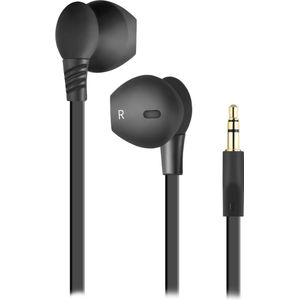 WiseQ Bedrade Oordopjes voor Kinderen - Volume Veilig - Bedraad Oortje - Zwart