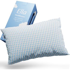 Ella - Kinderkussen - 40 x 60 cm - Peuterkussen Traagschuim - Inclusief Kussensloop