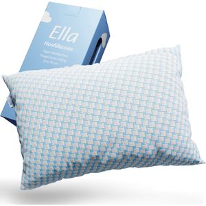 ik Bamboe kussen (2-pack) - Premium kussens om te slapen - Geraspte traagschuim kussen met wasbare kussensloop - Verstelbare Loft - (King