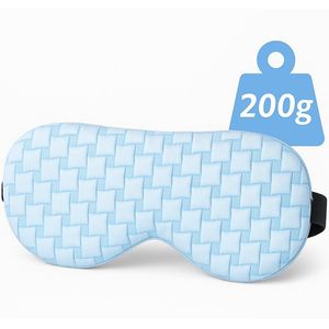 Ella Verzwaard Slaapmasker vrouwen & mannen - Oogmasker met verkoelende stof en velvet - Verstelbaar - Slaapmaskers