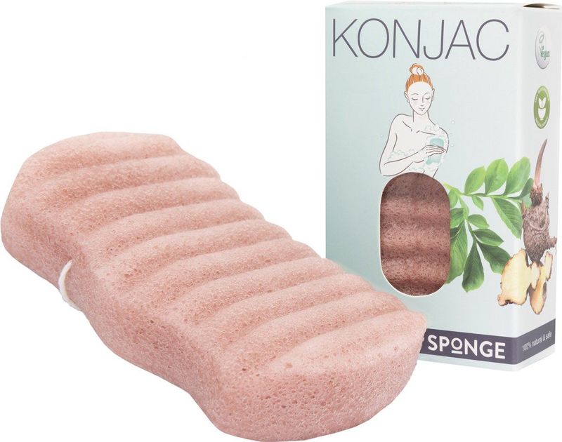 Elicious - Konjac Spons - Met Lycopeen - 100% Natuurlijk - Dierproefvrij