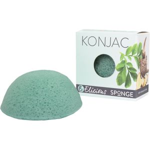 Konjac Spons - Pepermunt - Natuurlijke Gezichtsreiniger - Dierproefvrij - Vegan