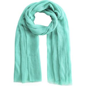 Emilie scarves The all time essential scarf - sjaal - zeegroen - linnen - viscose