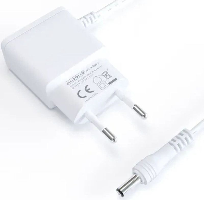 GO SOLID! ® Oplader geschikt voor Alecto DVM-140 Babyfoon adapter