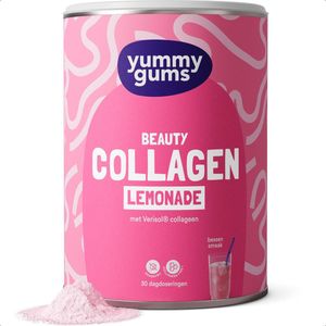Yummygums - Collageen - suikervrij - limonade - bessen smaak - voor een gezonde huid - VERISOL met vitamine C - 240g