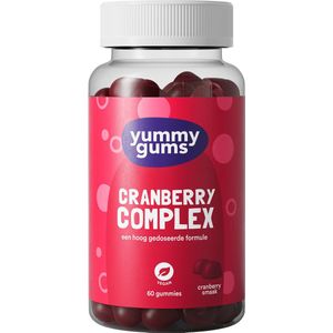 Yummygums - Cranberry - Gummies - 60 stuks