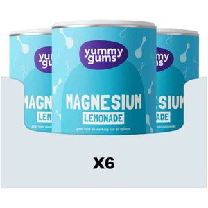 Yummygums - Lemonade Magnesium - Poeder - 240 gr - Suikervrij - Bosvruchtensmaak