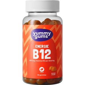 Yummygums - B12 Energie Gummies - 60 Stuks - Vitamine B