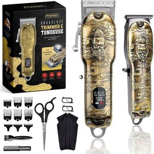 Professionele Draadloze Tondeuse - Trimmer - Haar - Baard - Tondeuse Mannen Hoofdhaar - Haartrimmer - Hair - Tondeuse Cheveux - Trimmer Baard - Trimmerset - Tondeuses