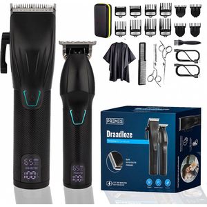 Professionele Draadloze Tondeuse 22 delig- Trimmer - Haar - Baard - Tondeuse Mannen Hoofdhaar - Haartrimmer - Hair - Trimmer Baard - Trimmer set - Tondeuses