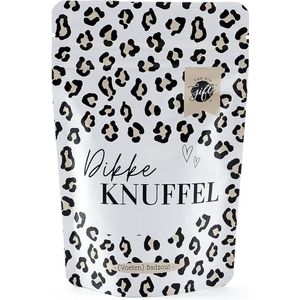 The Big gifts - cadeau - voeten badzout - Dikke knuffel - zwart/beige