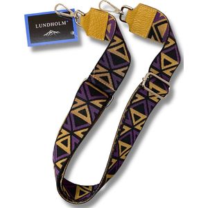 Lundholm tassenriem - hoge kwaliteit extra stevig - Bag strap tassenriem - Tas strap - Tassen hengsel met echt leer - schouderband voor tas - cadeau voor vriendin | Lundholm Mydland serie