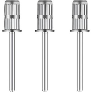 Goodbitz® - Mandrel Nagelfrees - 3 stuks - Mandrel - Mandrel bitje - Mandrel bitjes - Mandrel bit - Schuurrolletjes nagelfrees - Schuurrolletjes - Sanding bands - Sanding bands nagelfrees - Bitje voor schuurrolletjes - Bitje voor sanding bands - Bit
