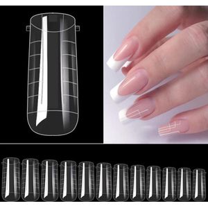 Goodbitz® - Dual Forms - Square - 120 stuks - Dual forms square - Dual form - Dualforms - Dual forms nagels - Dual form tips - Dual system form - Dual forms polygel - Dual system form - Dual form nagel - Nail forms - Polygel tips - Snelle kunstnagels