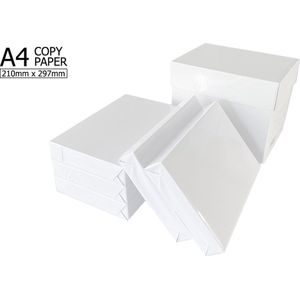 White copy A4 printpapier 75 grams Vadelo kopieerpapier doos 5 pak/2500vel