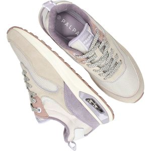Palpa Sneaker - Vrouwen - Beige/paars - Maat 36