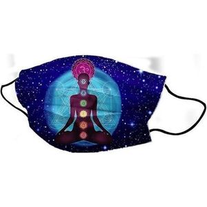 Something Different Masker Yogi Mask Chakra Meditation Mondkapje Multicolours