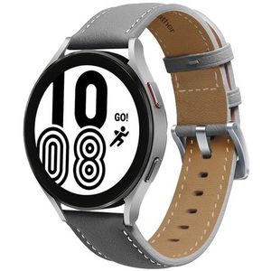 Garmin - Vivomove 3 HR - Horlogebandje - Grijs - Premium Leder