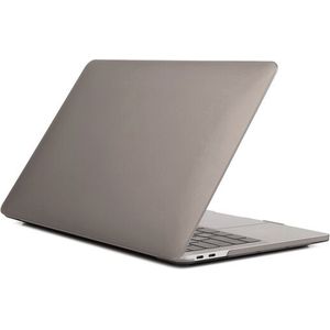 By Qubix MacBook Air 13,6 inch case - grijs (2022) - MacBook Air (M2 Chip) - Cover geschikt voor Apple MacBook Air (A2681)