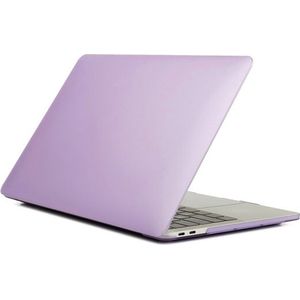 By Qubix MacBook Air 13,6 inch case - paars (2022) - MacBook Air (M2 Chip) - Cover geschikt voor Apple MacBook Air (A2681)