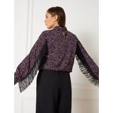 Refined Department Alvera ladies woven flowy dots blouse dessin