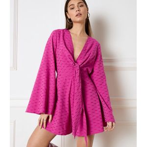 Refined Department Jumpsuit - Fuchsia