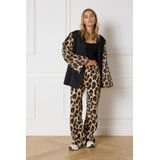 Refined Department - Suki - Blazer - Veelkleurig - Luipaardprint