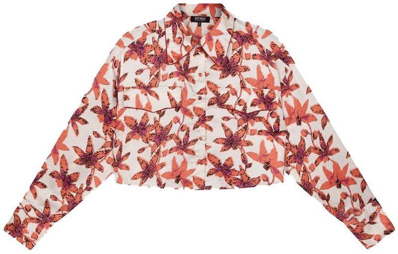 Refined Department Blouse Freya R2502991605 500 Red Dames Maat - XS