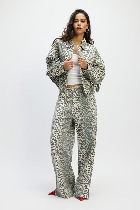 Refined Department - Dames Jeans - Bruin