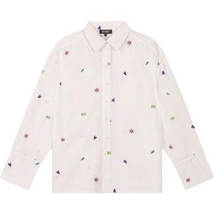 Refined Department Blouse Lange Mouw - Kleur Wit