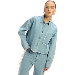 Refined Department - Dames Jas - Blauw - Denim