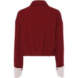 Refined Department - Blouse Lylou - Bordeaux - Relaxed Cropped