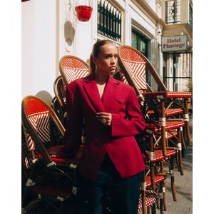 Refined Department - Blazer Miley - Bordeaux - Dames